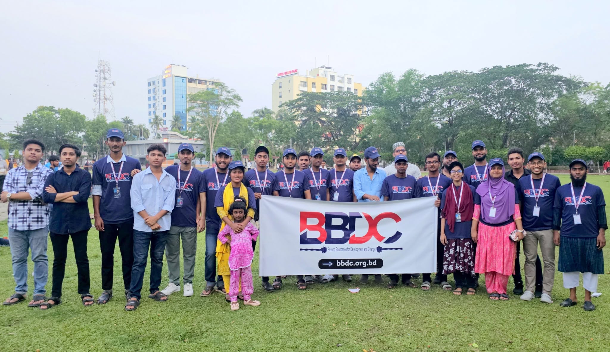 বেলস পার্কে রক্তের গ্রুপ নির্ণয় ক্যাম্পেইন