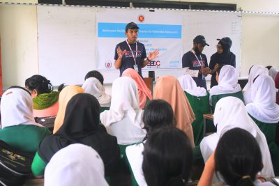 কৈশোর স্বাস্থ্য ও বাল্যবিবাহ প্রতিরোধ সেশন
