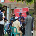 বেলস পার্কে রক্তের গ্রুপ নির্ণয় ক্যাম্পেইন