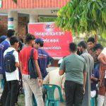 বেলস পার্কে রক্তের গ্রুপ নির্ণয় ক্যাম্পেইন