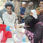 পুরান পাড়ায় মানবিক সেবা ক্যাম্পেইন