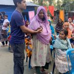 পুরান পাড়ায় হাম সচেতনতা ক্যাম্পেইন
