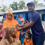 পুরান পাড়ায় হাম সচেতনতা ক্যাম্পেইন